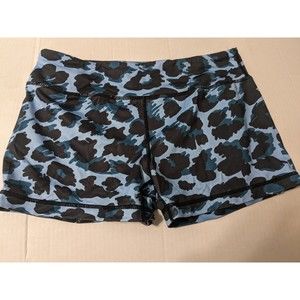 IAB MFG Leopard Print Shorts silicone band